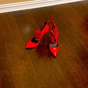 red … Steve Madden heels
